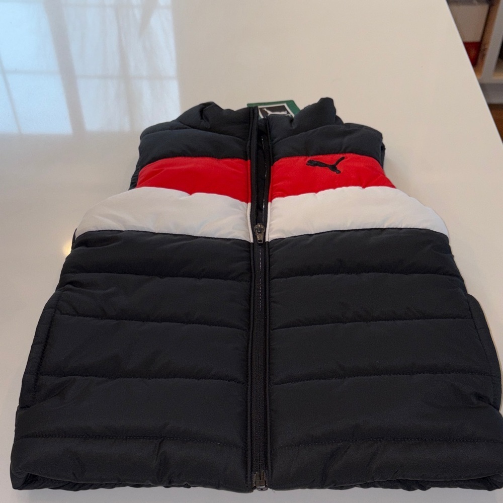 PUMA Vest, Jacket. Boys XS- 5/6 NWT.